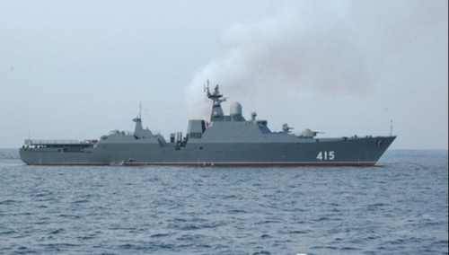 資料圖:越南購(gòu)俄“獵豹”護(hù)衛(wèi)艦 資料圖:越南購(gòu)俄“獵豹”護(hù)衛(wèi)艦