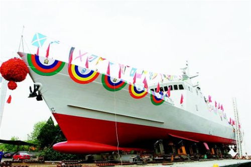 中國出口國外某新型戰(zhàn)斗艦艇 中國出口國外某新型戰(zhàn)斗艦艇