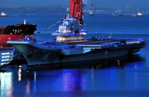 中國(guó)航母遼寧艦 中國(guó)航母遼寧艦