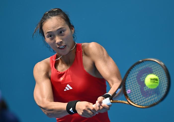 鄭欽文、朱琳包攬網(wǎng)球女單金銀牌