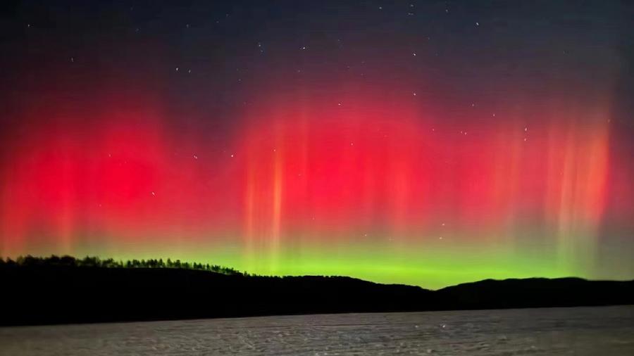 是極光！來內(nèi)蒙古赴一場(chǎng)罕見的視覺盛宴