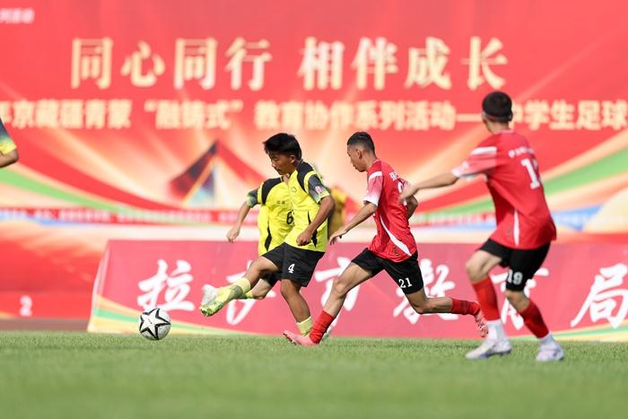 京藏疆青蒙中學(xué)生北京展球技