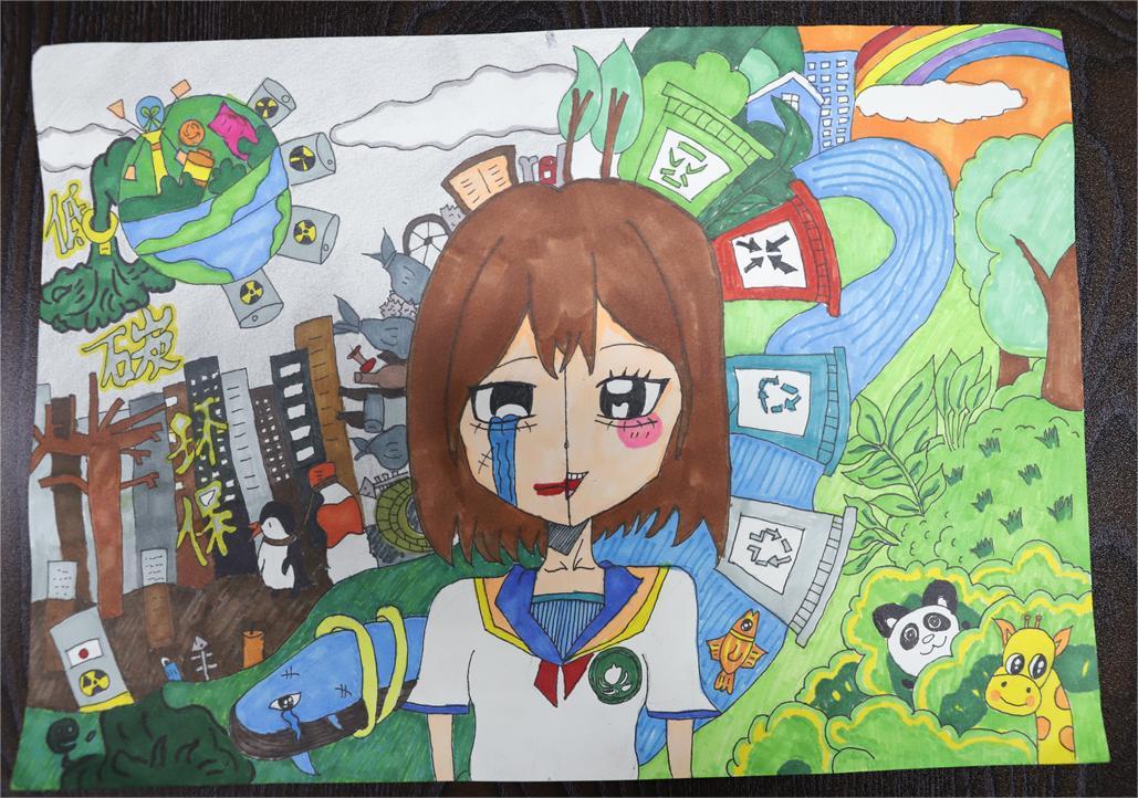 《低碳環(huán)?！?干婧冉 11歲