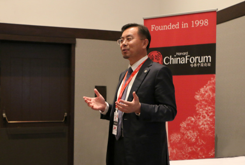 環(huán)境商會會長趙笠鈞出席哈佛中國論壇暢談綠色發(fā)展