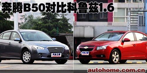 家用1.6L新車型對(duì)決 奔騰B50對(duì)比科魯茲 汽車之家 家用1.6L新車型對(duì)決 奔騰B50對(duì)比科魯茲 汽車之家