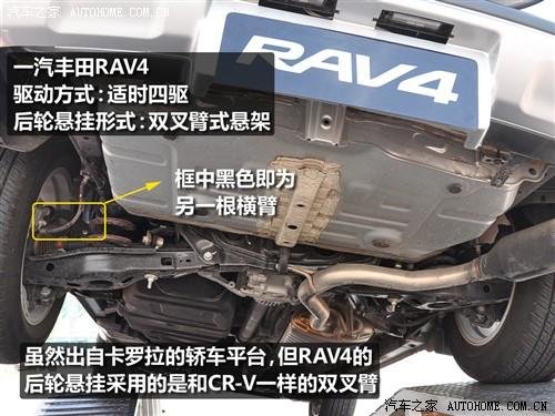 汽車之家 一汽豐田 豐田rav4 2.0mt 經(jīng)典版