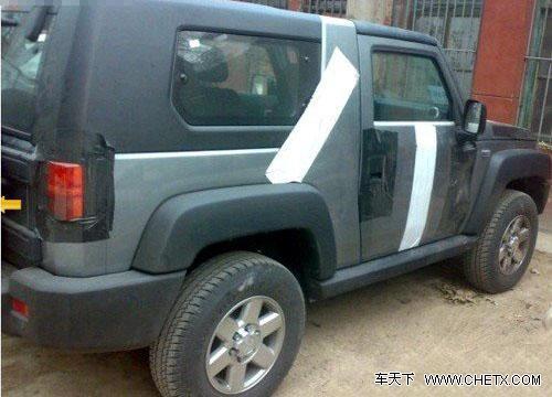 北汽B40概念車清晰諜照曝光