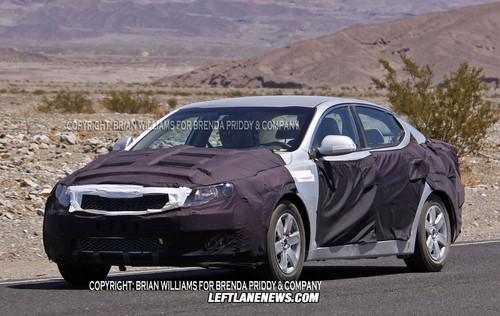 紐約車展首發(fā) 起亞新一代遠(yuǎn)艦草圖曝光