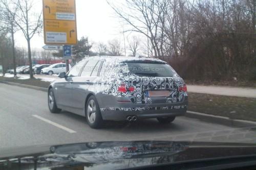 于4月10日發(fā)布 全新寶馬5系旅行版再曝