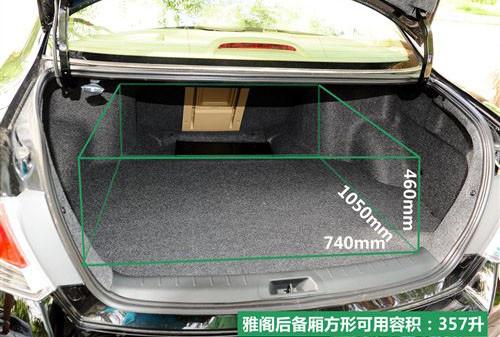 中型車銷量王PK 2010款雅閣對(duì)比凱美瑞