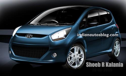 對(duì)手鈴木奧拓 疑似現(xiàn)代微車效果圖曝光