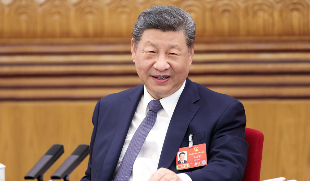 習(xí)近平參加江蘇代表團(tuán)審議