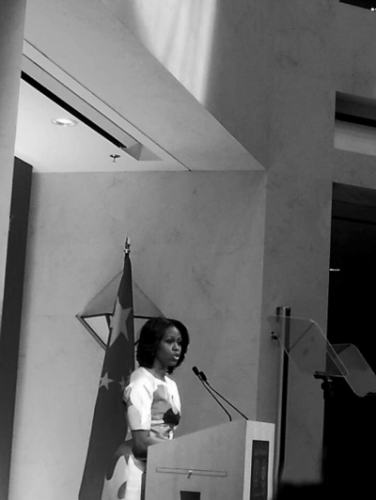 米歇爾北大演講:讀萬卷書不如行萬里路(圖)