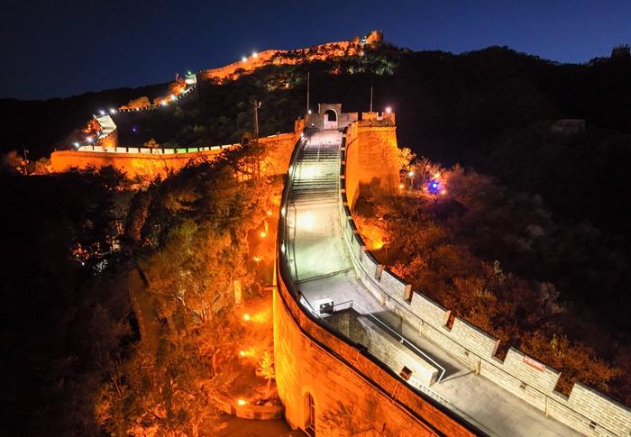 北京八達(dá)嶺“夜長(zhǎng)城”即將開(kāi)放