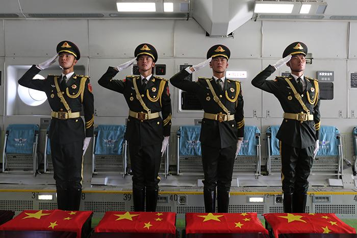 第十二批在韓志愿軍烈士遺骸啟程回國(guó)