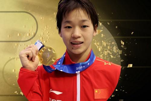 實(shí)至名歸！全紅嬋當(dāng)選年度最佳